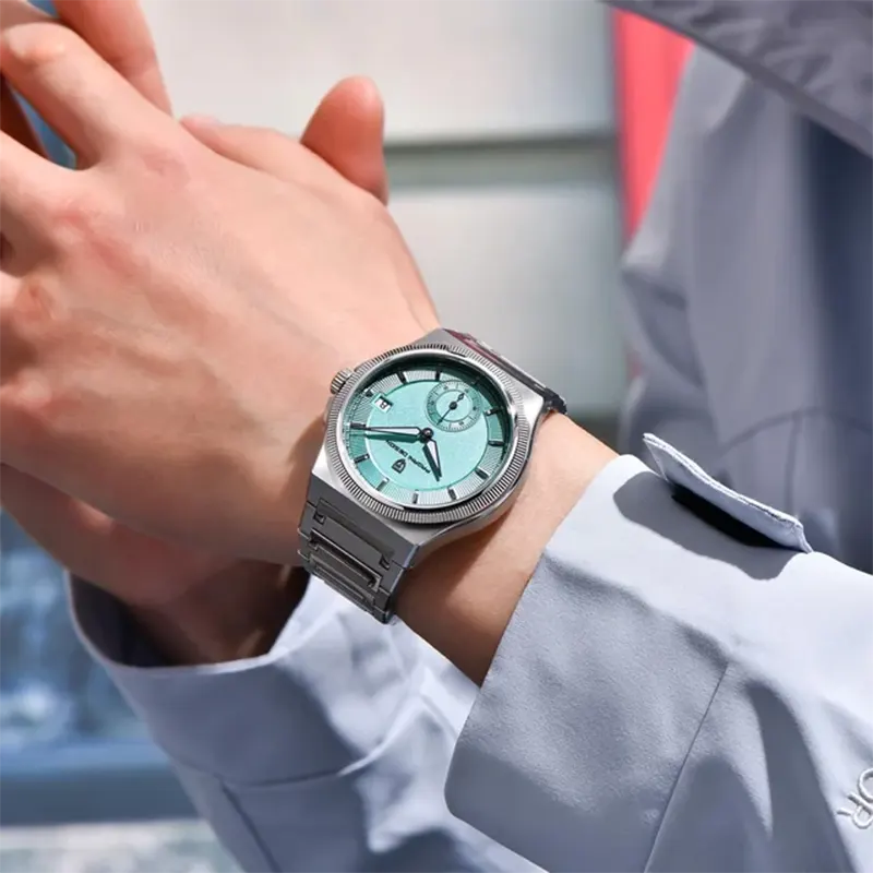 Pagani Design Royal Oak Style Tiffany Dial Men's Watch- PD-YS029